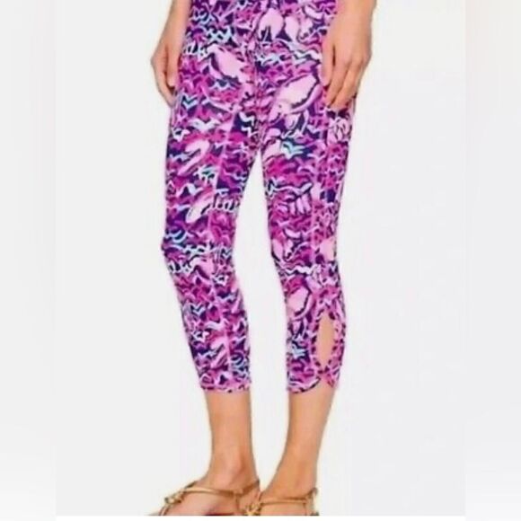 Lilly Pulitzer Lobstah Roll Cropped Leggings - Picture 10 of 10